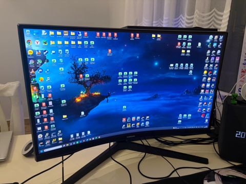 Samsung Odyssey G5 27 144Hz monitor — Bakı