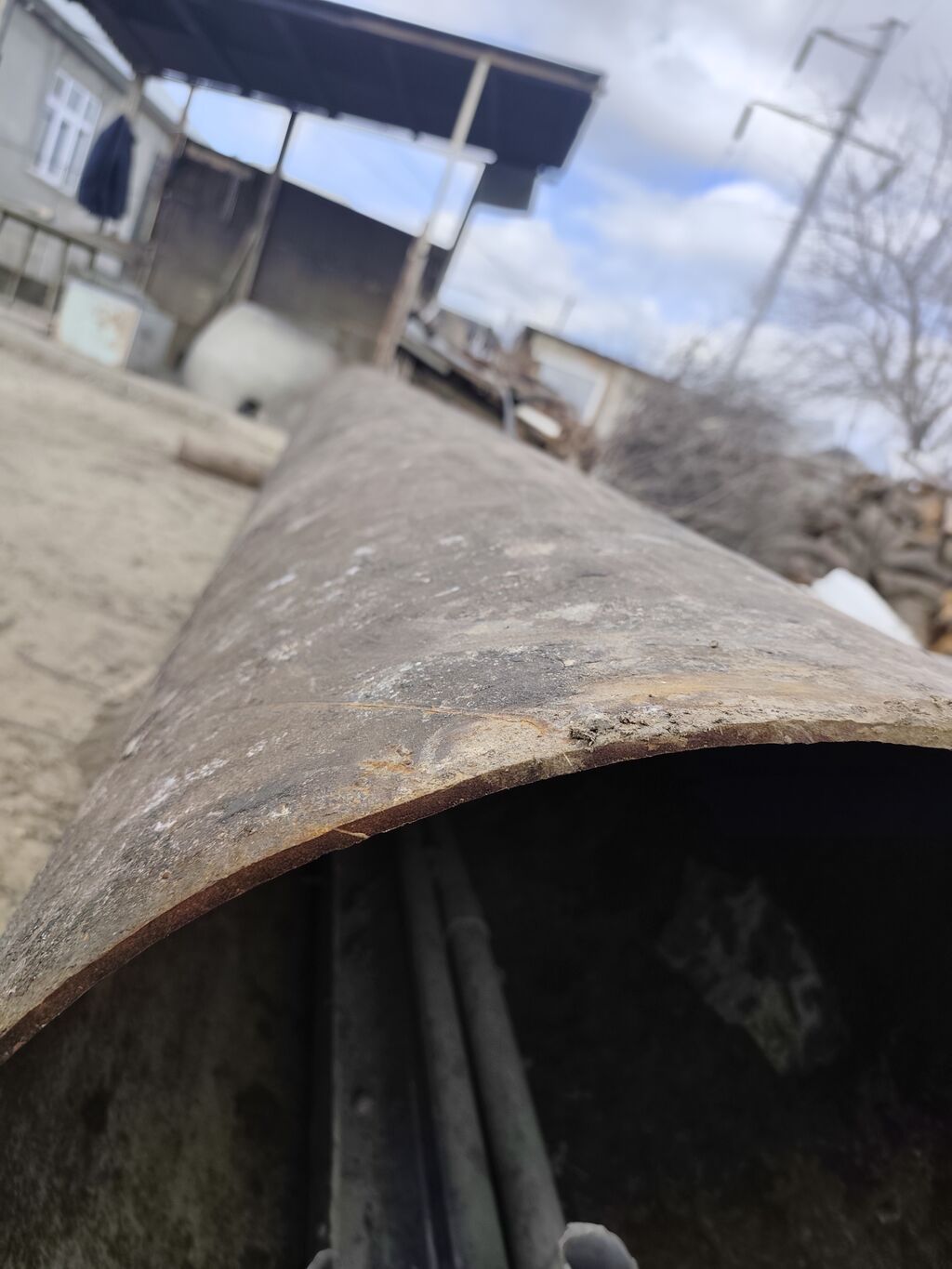Metalkonstruksiya üçün böyük ölçülü polad yarım boru/seqment - — Mallar, Ceyranbatan