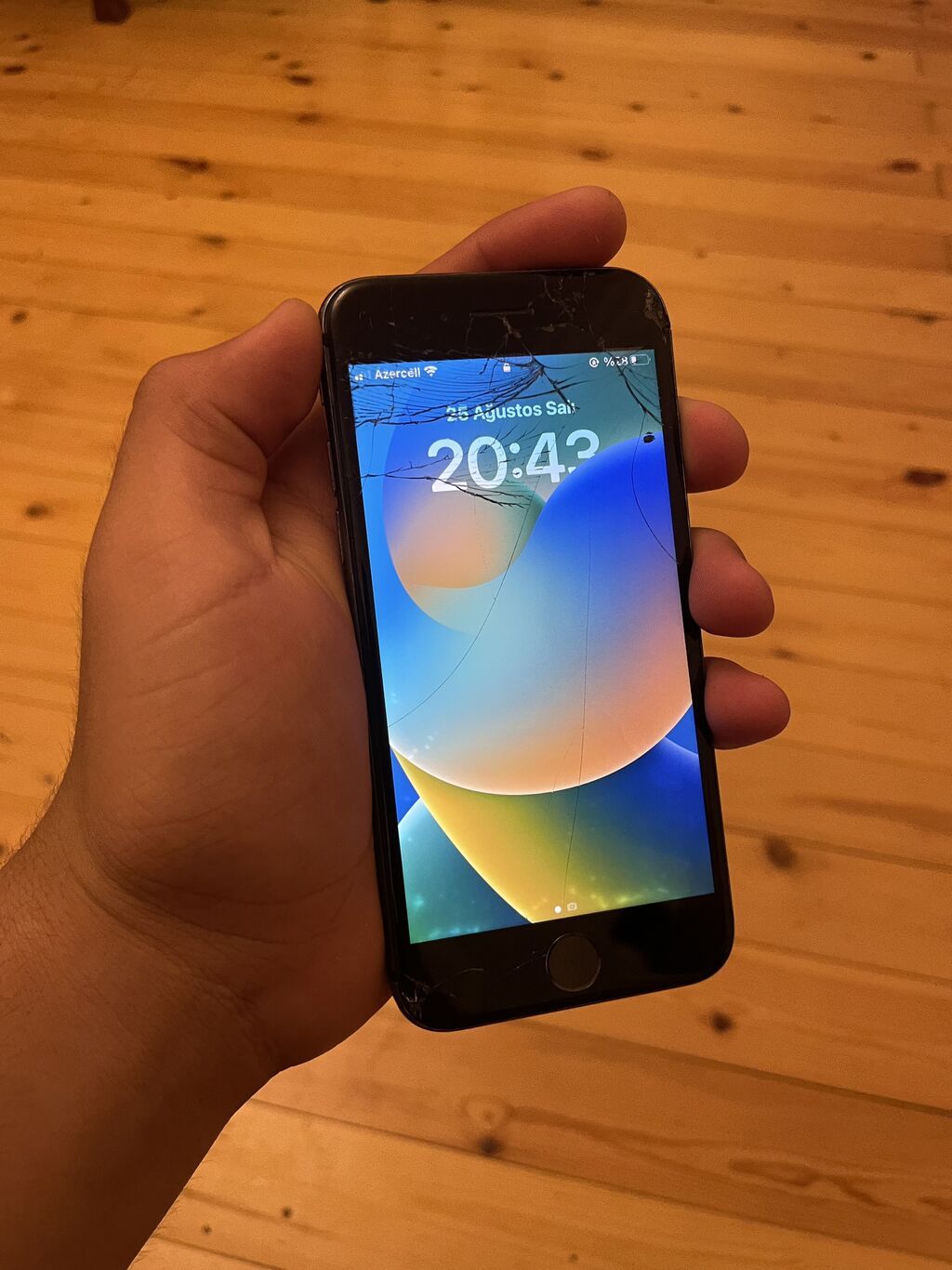 IPhone 8, 64 GB, Jet Black, Barmaq izi, Simsiz şarj — Apple iPhone, Sumqayıt