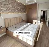 Mebel dəsti – yumşaq başlıqlı iki nəfərlik çarpayı və iki ədəd divara — Mallar