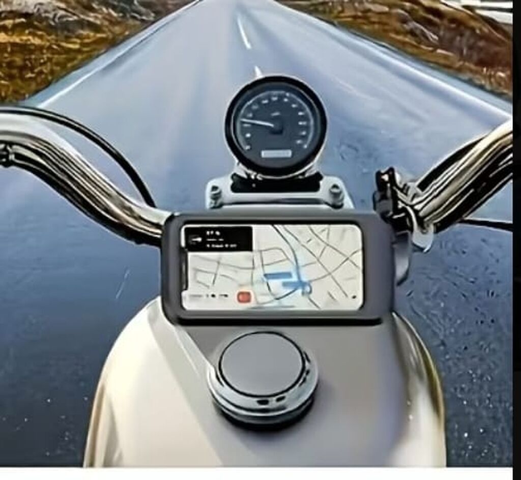 Velosiped və Motosiklet üçün Suya Davamlı Telefon Tutacağı, Maqnitli — Elektronika, Bakı (5)