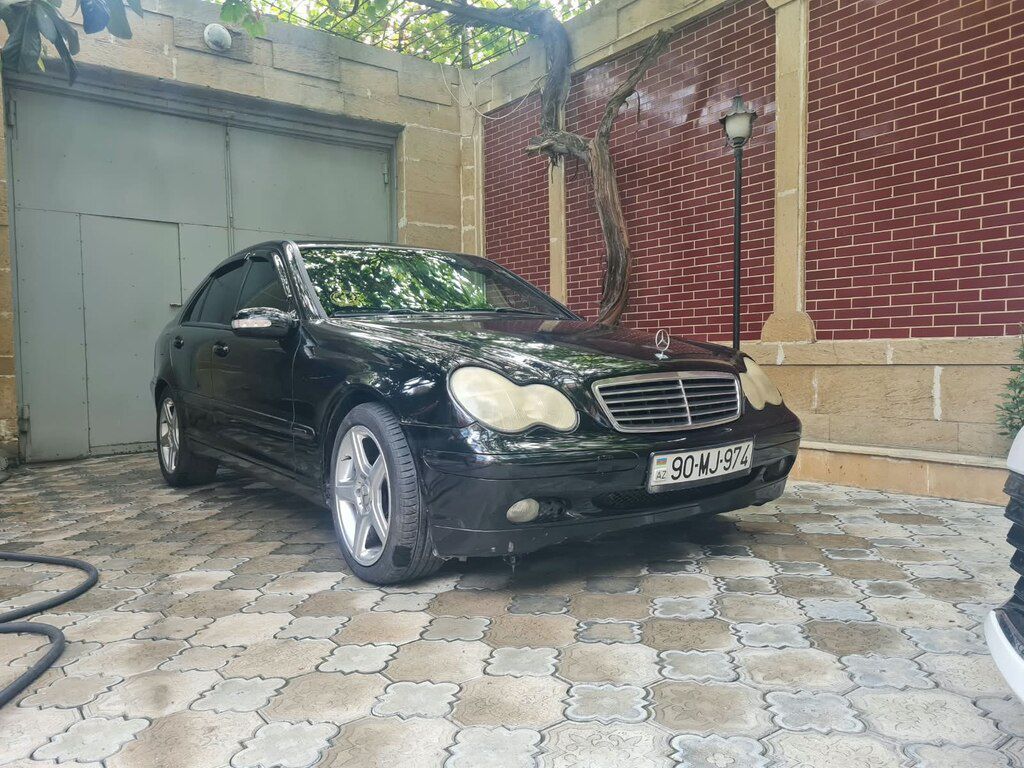 Mercedes C 180, 2.0 L, 2002 il, 959 686 km — Avtomobillər, Bakı (5)