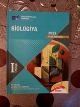Biologiya Testlər 11-ci sinif, DİM, 1-ci hissə — Kitablar və Jurnallar