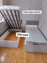 Yeni, Təknəfərlik çarpayı, Bazalı, Matras ilə, Siyirməsiz — Mallar