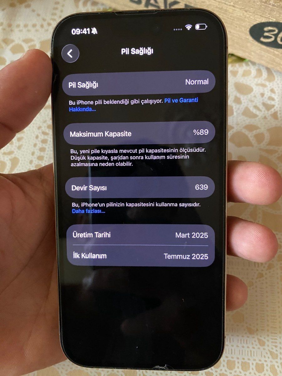 Apple iPhone 16 Pro Natural Titanium 256GB/8GB — Smartfonlar, Bakı (2)