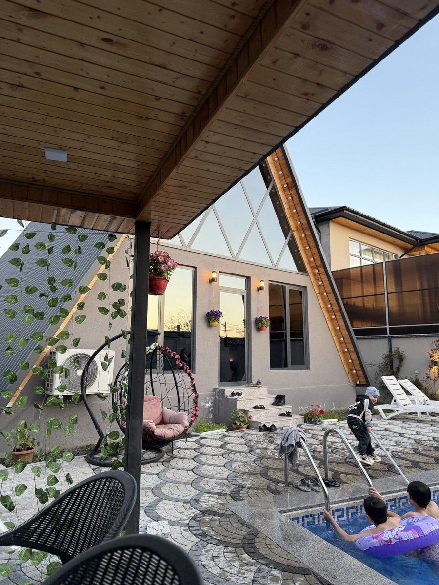 İcarəyə verilir 4 otaqlı həyət evi/bağ evi 70 m² — Ev, villa, Qəbələ (2)