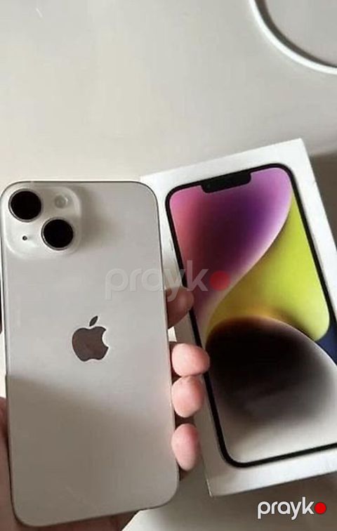 IPhone 14, 128 GB, Ağ, Face ID