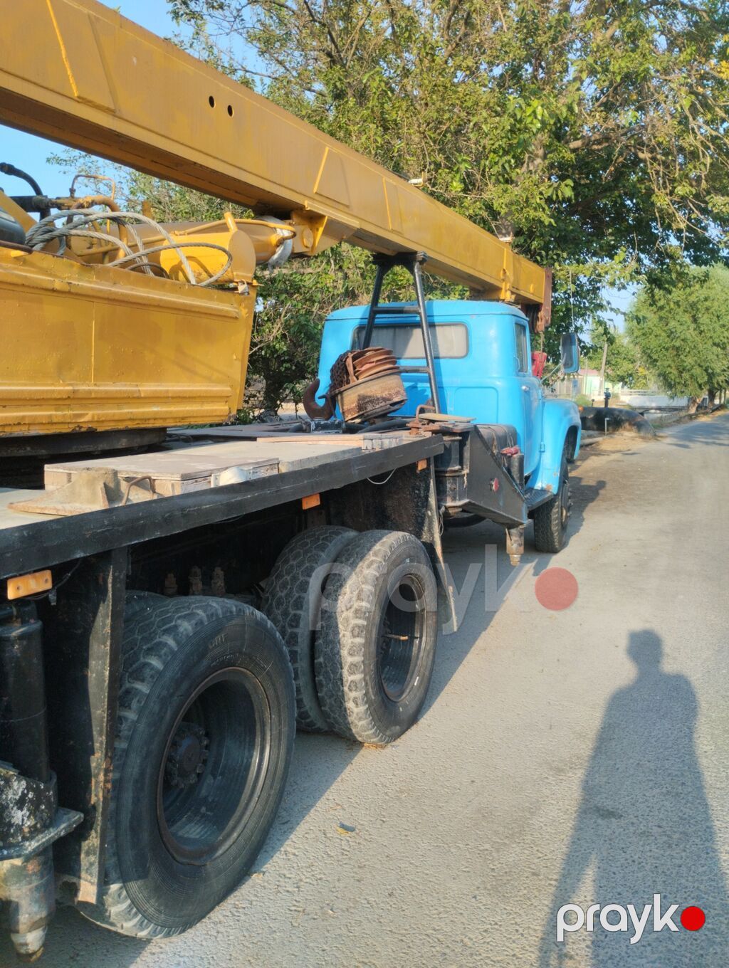 Avtokran – ZIL şassisi üzərində hidravlik oxlu qaldırıcı - Şassi: ZIL — Avto, Bakı (6)