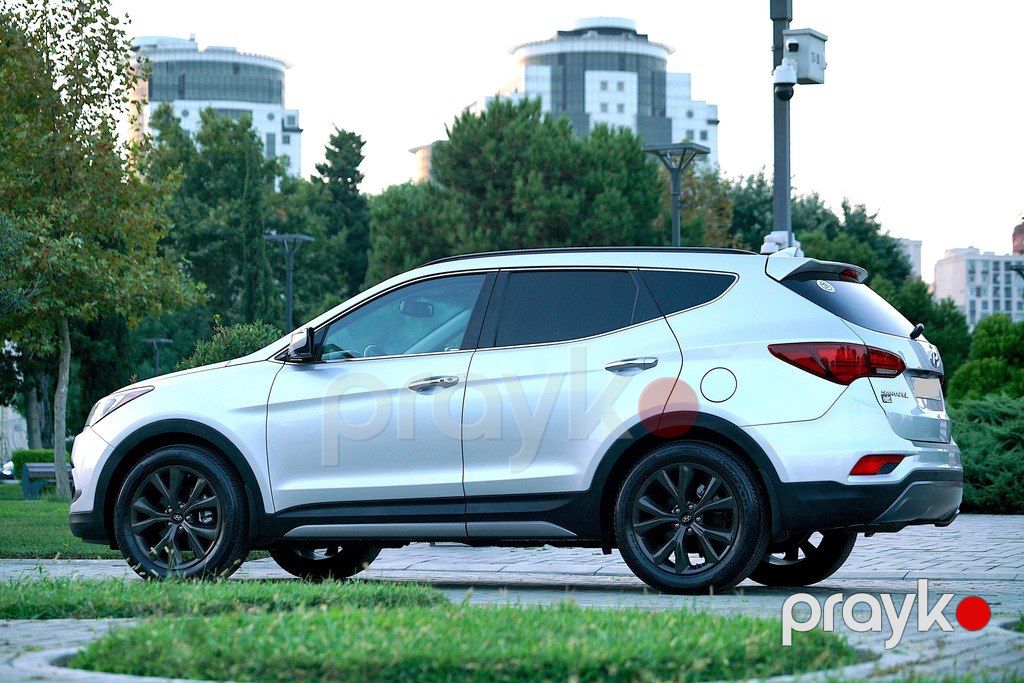 Hyundai Santa Fe, 2.0 L, 2017 il, 65 000 km — Avtomobillər, Bakı (4)