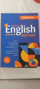 Kitab: “Advanced English Grammar and Tests” – Gulshan Anar — Kitablar və Jurnallar