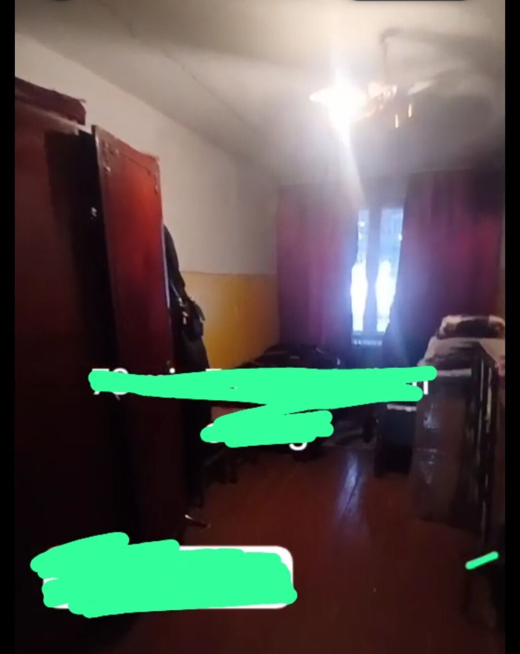 3 otaqlı mənzil – ev əşyaları ilə - Plan: geniş zal, iki yataq otağı — Daşınmaz əmlak, Mingəçevir (3)