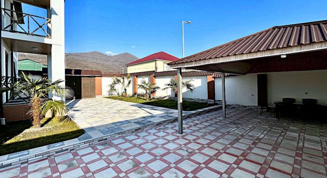 İcarəyə verilir 5 otaqlı həyət evi/bağ evi 200 m² — Ev, villa, Qəbələ (11)