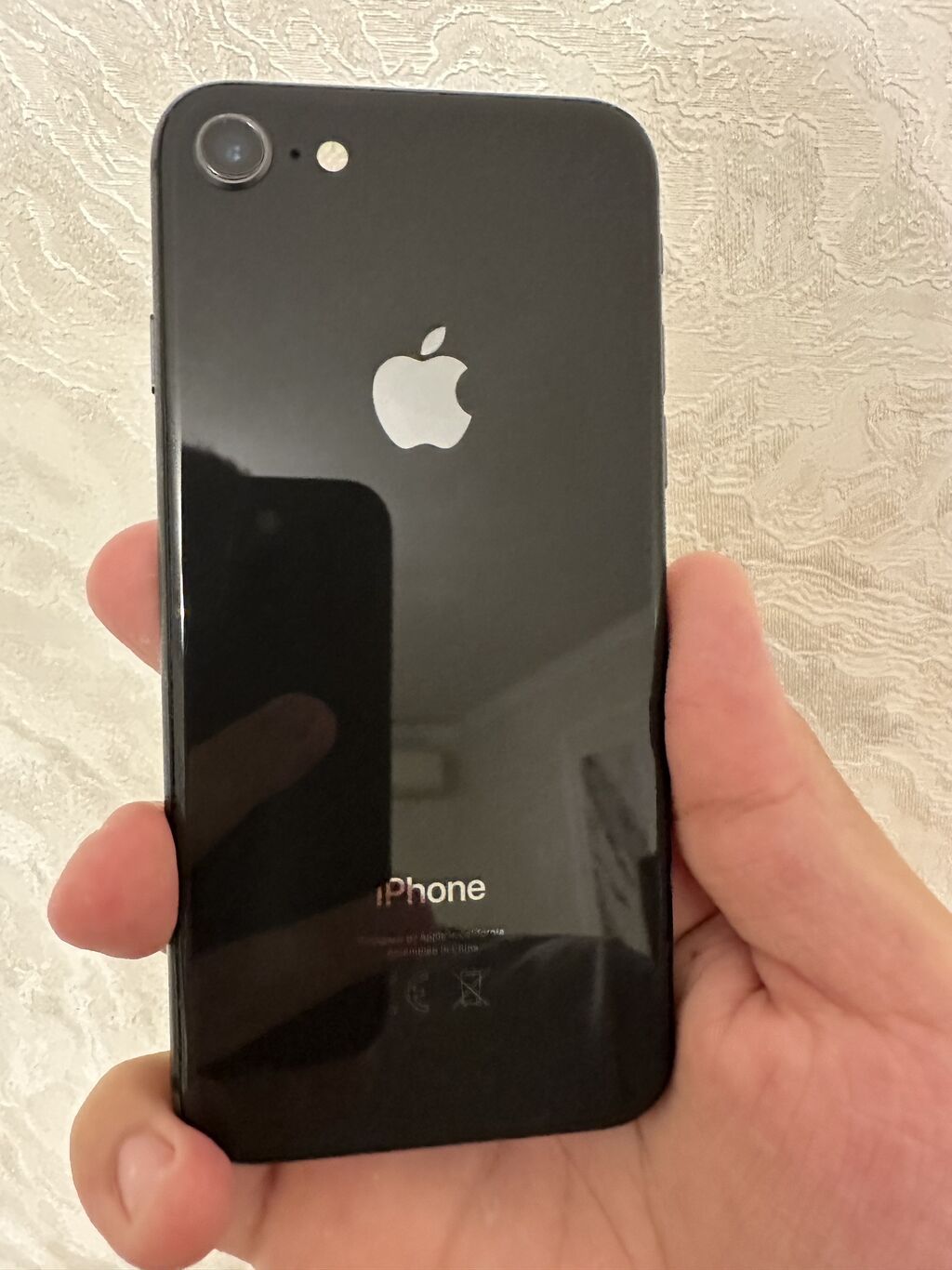 IPhone 8, 64 GB, Jet Black, Zəmanət, Kredit, Barmaq izi — Apple iPhone, Bakı (3)