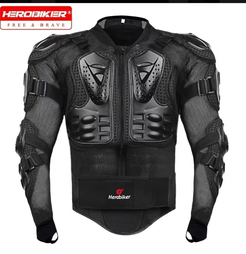 Moto qorunma Jileti. HEROBIKER Motosiklet qoruyucu gödəkçə – tam bədən — Avto, Bakı (3)