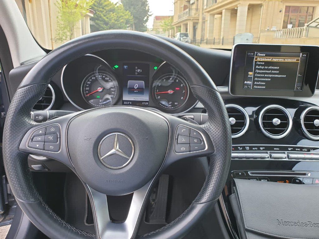 Mercedes C 300, 2.0 L, 2015 il, 160 000 km — Avtomobillər, Gəncə (10)