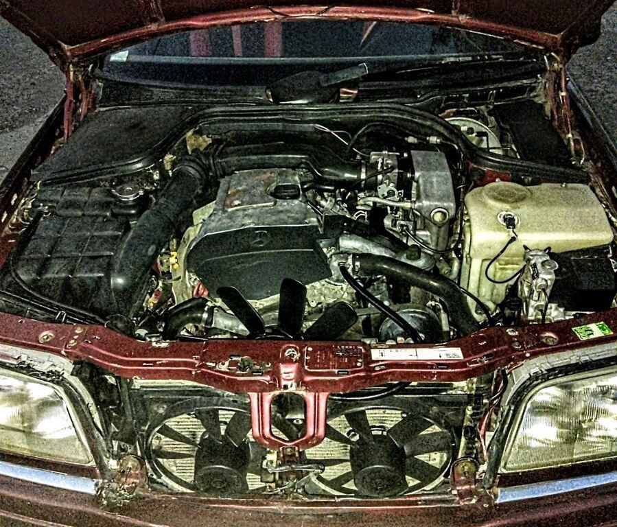 Mercedes C 200, 2.0 L, 1994 il, 323 232 km — Avtomobillər, Gəncə (7)