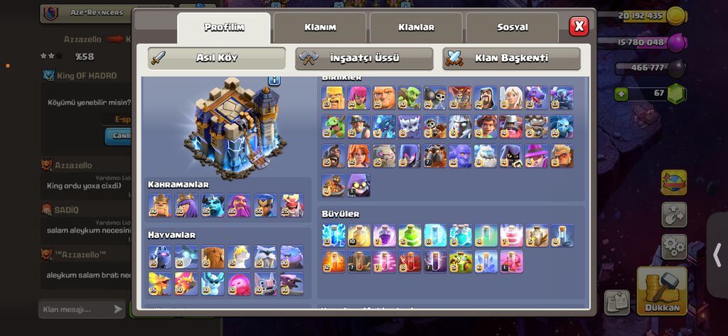 Clash of clans. Bır soznen maks koydu koyun ıcındekılerde maksdı 270 — Mallar, Bakı (2)