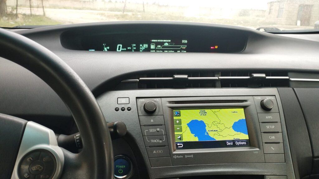 Toyota Prius, 1.8 L, 1.3 kWh, 2013 il, 402 336 km — Avtomobillər, Bakı (5)