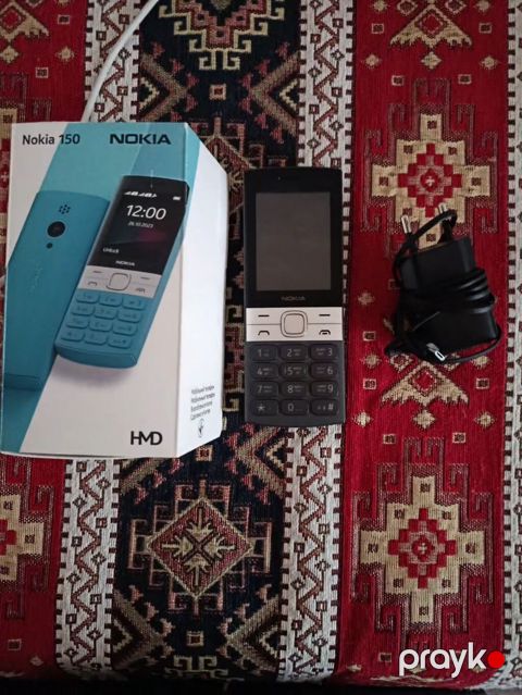Nokia 150, < 2 GB Memory Capacity, rəng - Qara, Düyməli — Digah