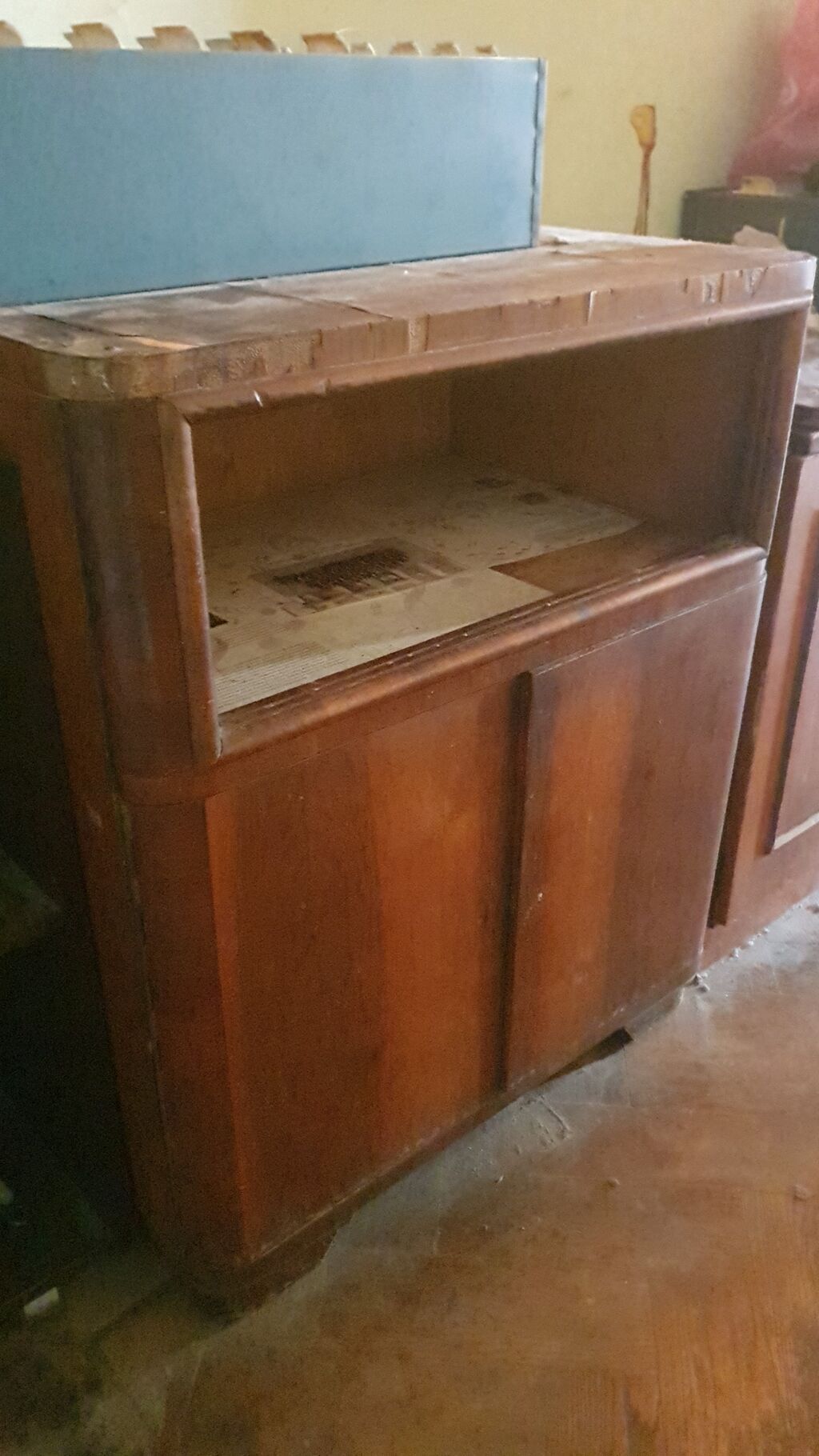 Klassik taxta mebel dəsti – müxtəlif şkaf və dolab bölmələri Tərkib — Mebel, Bakı (2)