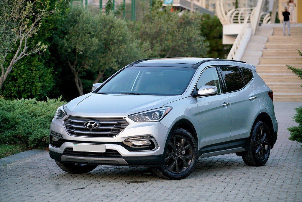 Hyundai Santa Fe, 2.0 L, 2017 il, 65 000 km — Avtomobillər, Bakı (10)