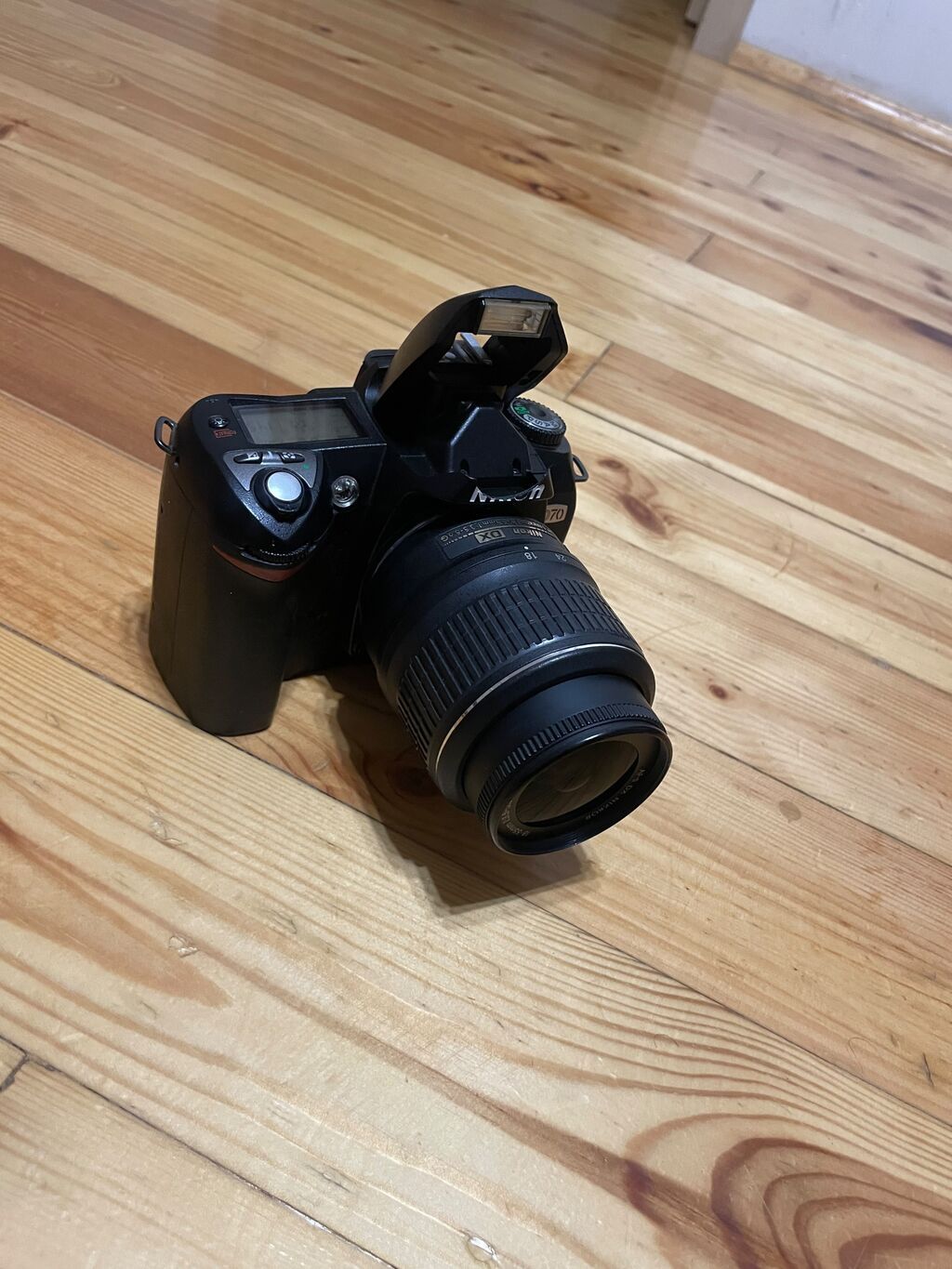 Nikon D70 DSLR fotoaparat dəsti Məhsulun tərkibi: - Nikon D70 gövdə - — Elektronika, Bakı (4)