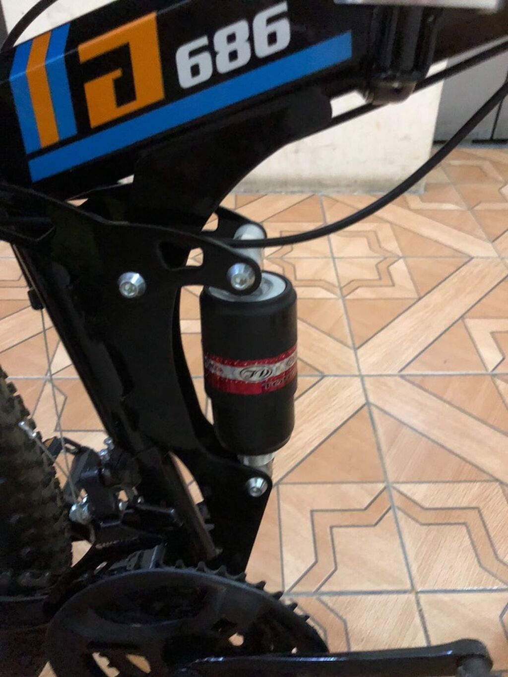 Bargerro 686 dağ velosipedi 26lıqdı 8skoruslu,bağlanib açila bilen — Dağ velosipedləri, Bakı (7)