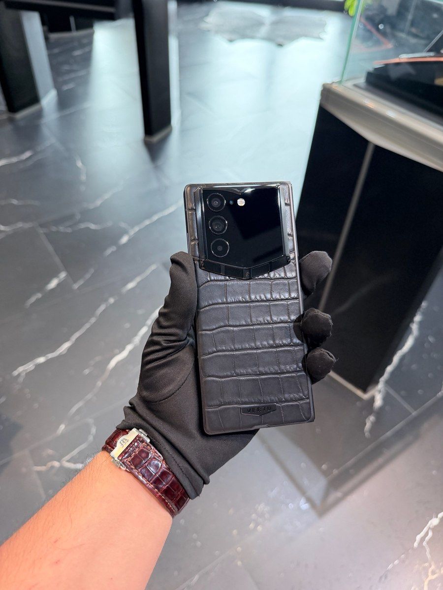 Vertu Alpha Fold Black Alligator 1 TB 2026 — Smartfonlar, Bakı (3)