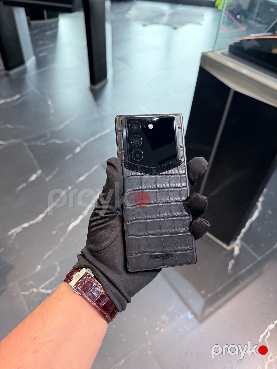 Vertu Alpha Fold Black Alligator 1 TB 2026 — Smartfonlar, Bakı (3)