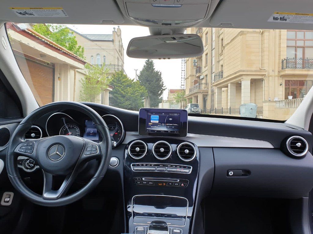 Mercedes C 300, 2.0 L, 2015 il, 160 000 km — Avtomobillər, Gəncə (8)