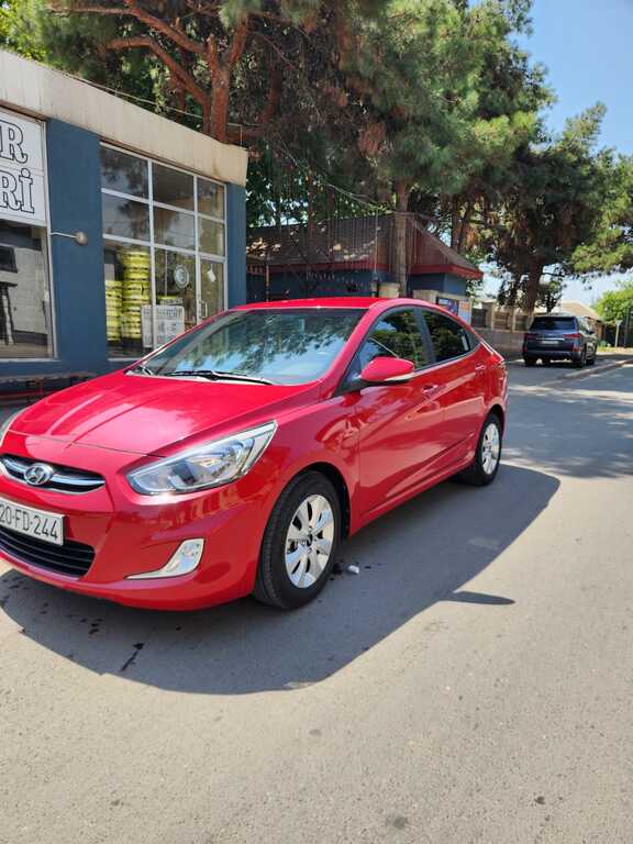 Hyundai Accent, 1.4 L, 2015 il, 97 000 km — Avtomobillər, Gəncə (5)
