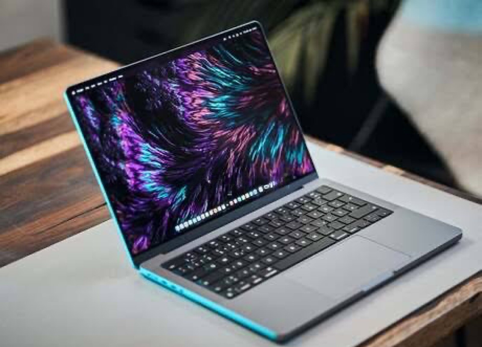 Apple markalı notbuk, Boz rəng — Elektronika, Bakı (2)