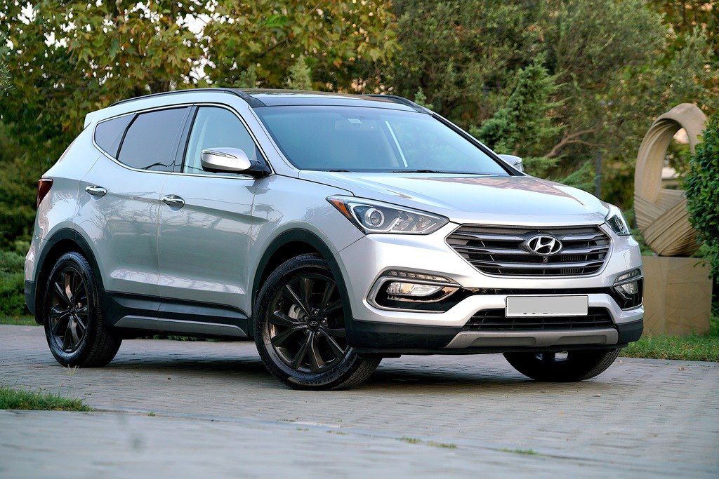 Hyundai Santa Fe, 2.0 L, 2017 il, 65 000 km — Avtomobillər, Bakı (11)