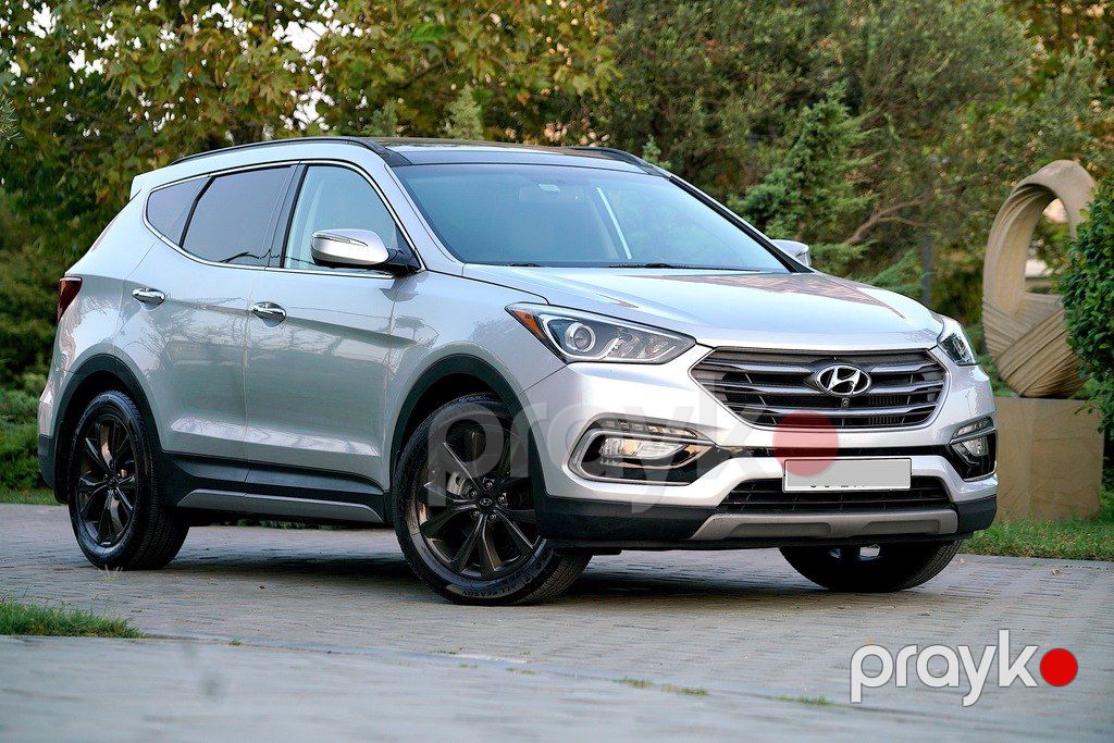 Hyundai Santa Fe, 2.0 L, 2017 il, 65 000 km — Avtomobillər, Bakı (11)