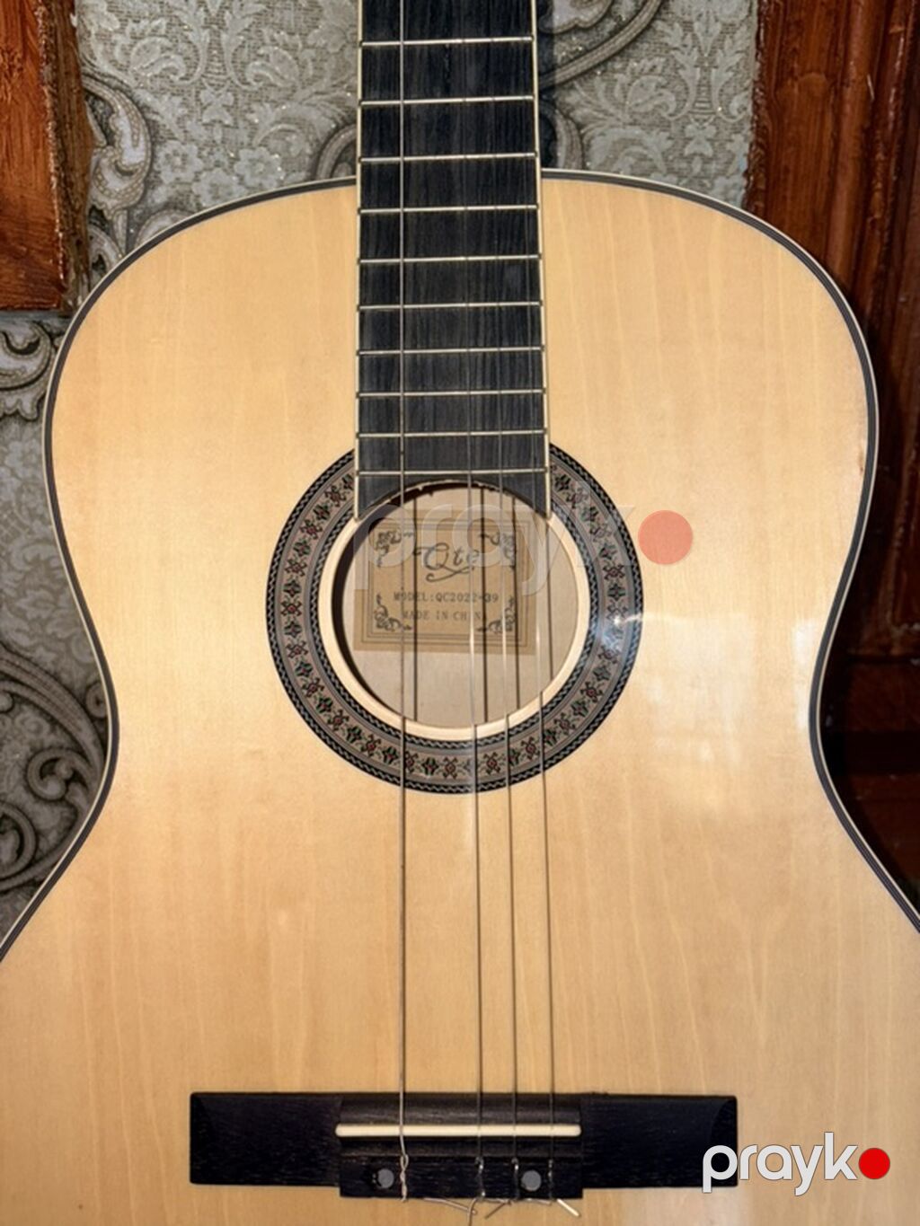 Klassik gitara + yumşaq çanta (brend: Qte) - Korpus: klassik forma — Mallar, Digah (4)
