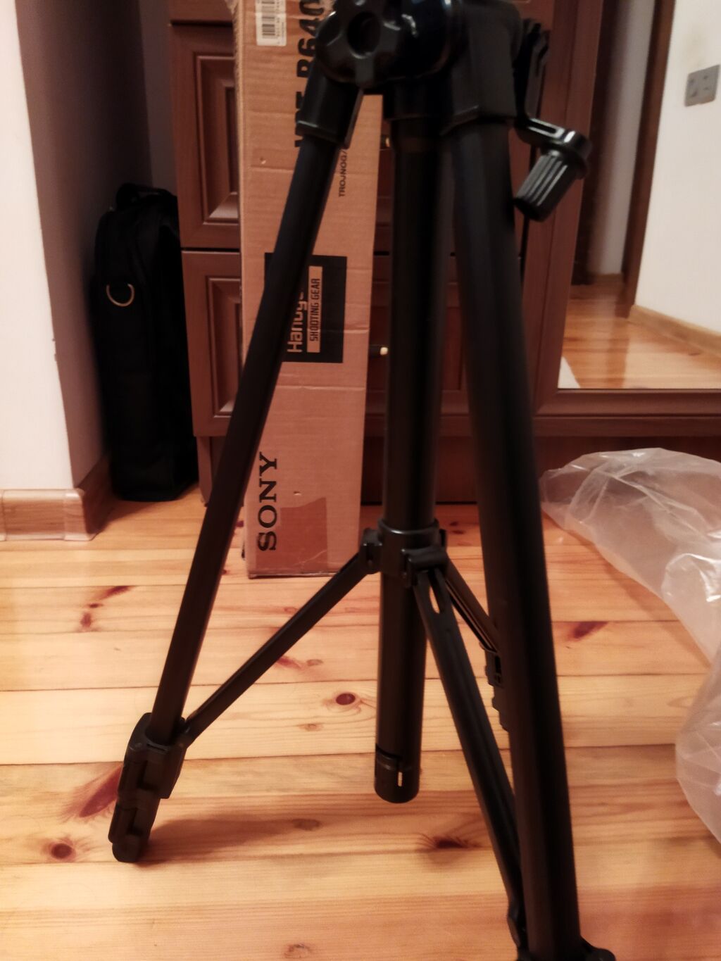 Sony VCT-R640 tripod heç işlənməyib - Brend: Sony Handycam Shooting — Elektronika, Bakı (5)