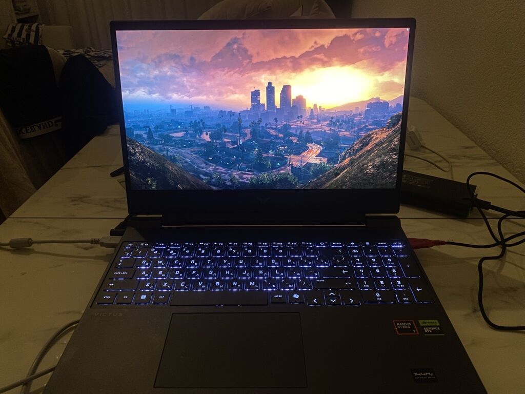 İşlənmiş HP Victus, 16 ", AMD Ryzen 7, 512 GB, Ünvandan götürmə, Ödənişli çatdırılma, Rayonlara çatdırılma — HP, Bakı (3)