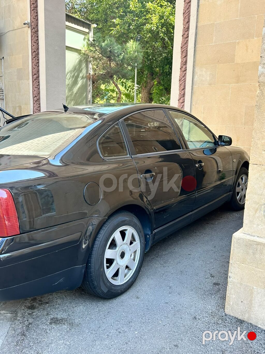 Volkswagen Passat B5, sedan kuzov, qara rəng. Mator yeni dəyişilib — Avto, Bakı (9)