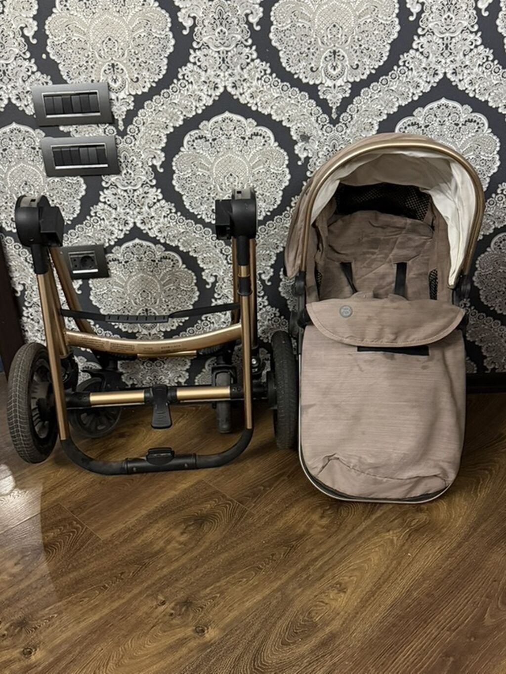 Sidenkasında olan qaralar leke deyil nemdir. ForBaby uşaq arabası – — Mallar, Bakı (5)