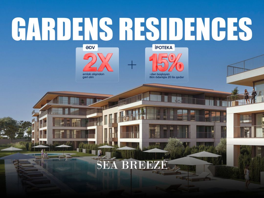 Satılır 2 otaqlı yeni tikili 129.8 m² — Mənzil, Bakı