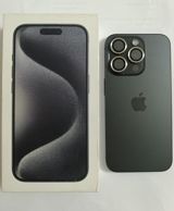 IPhone 15 Pro, 128 GB, Black Titanium, Face ID — Apple iPhone