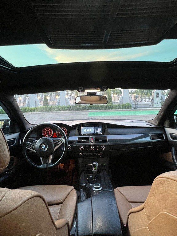 BMW 525, 3.0 L, 2008 il, 365 000 km — Avtomobillər, Yevlax (4)