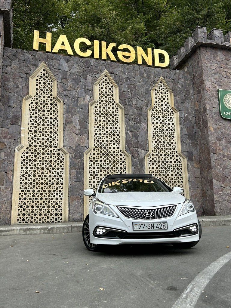 Hyundai Grandeur, 2.2 L, 2015 il, 167 000 km — Avtomobillər, Bakı (3)