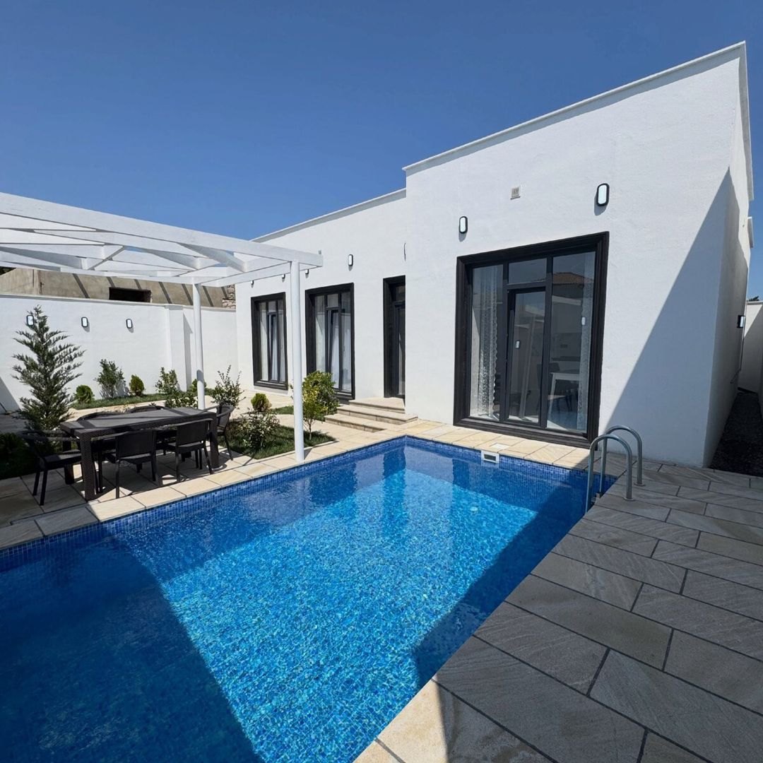Satılır 4 otaqlı həyət evi/bağ evi 130 m² — Ev, villa, Bakı (2)