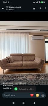 Divan satilir tecili 300 azn Baha alinib Yeni kimidir Acilir Unvan — Furniture