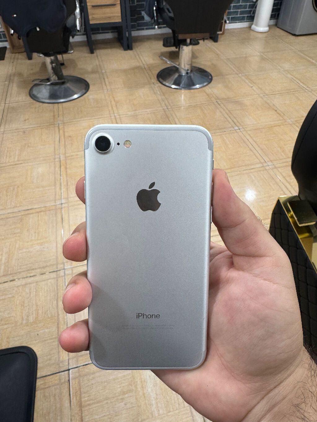 IPhone 7, 32 GB, Natural Titanium, Barmaq izi — Apple iPhone, Bakı (6)