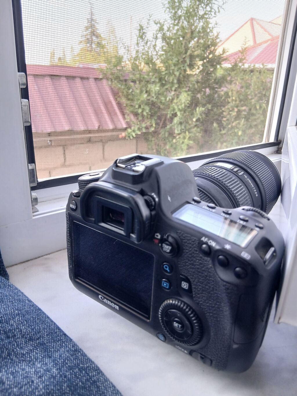 Sigma 70-200mm f/2.8 EX DG tele-zoom obyektiv Canon 6D - Fokus — Elektronika, Gəncə (2)