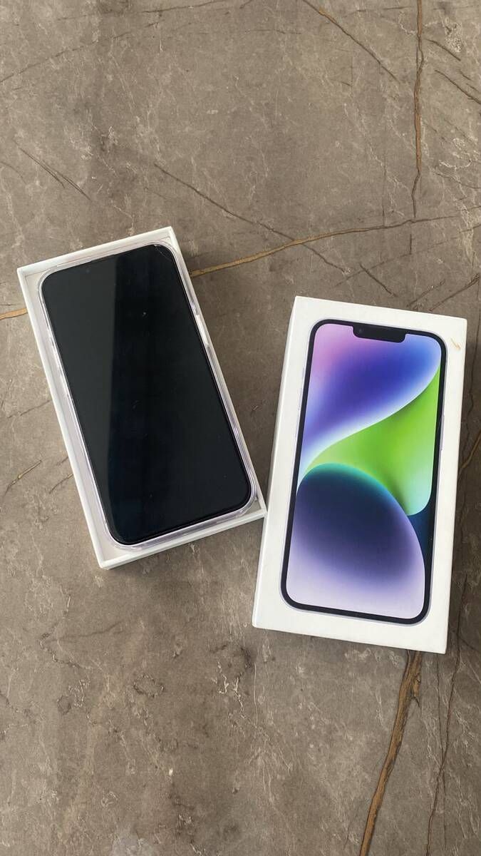 Apple iPhone 14 Purple 128GB/4GB — Smartfonlar, Bakı (2)