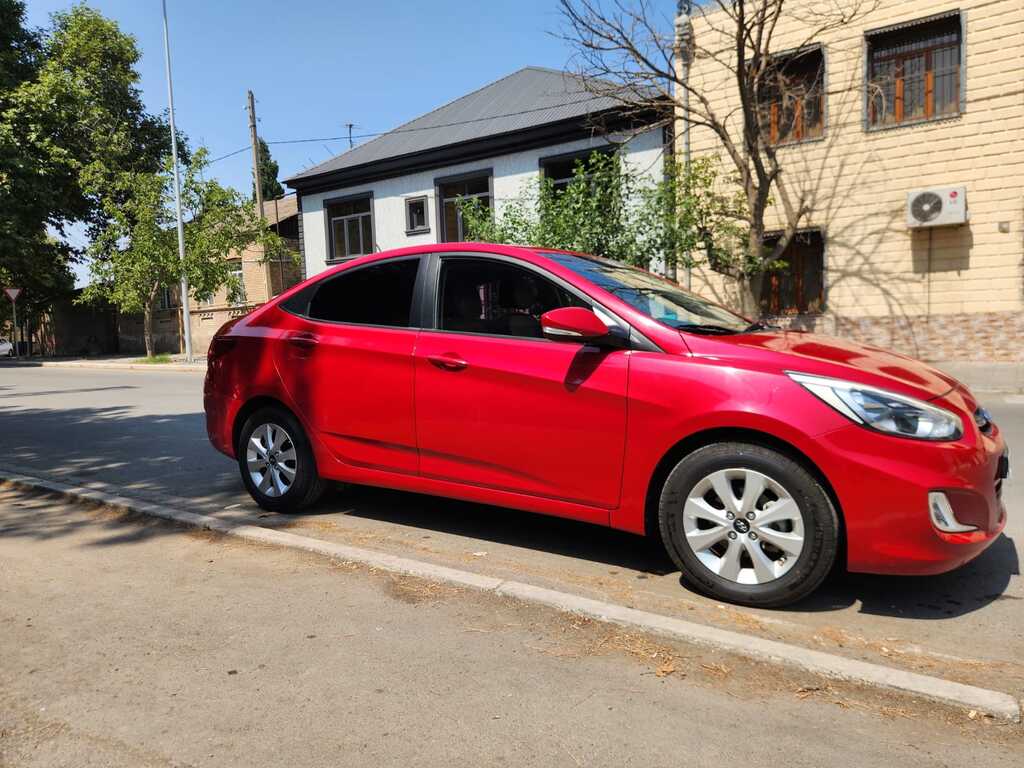 Hyundai Accent, 1.4 L, 2015 il, 97 000 km — Avtomobillər, Gəncə (4)