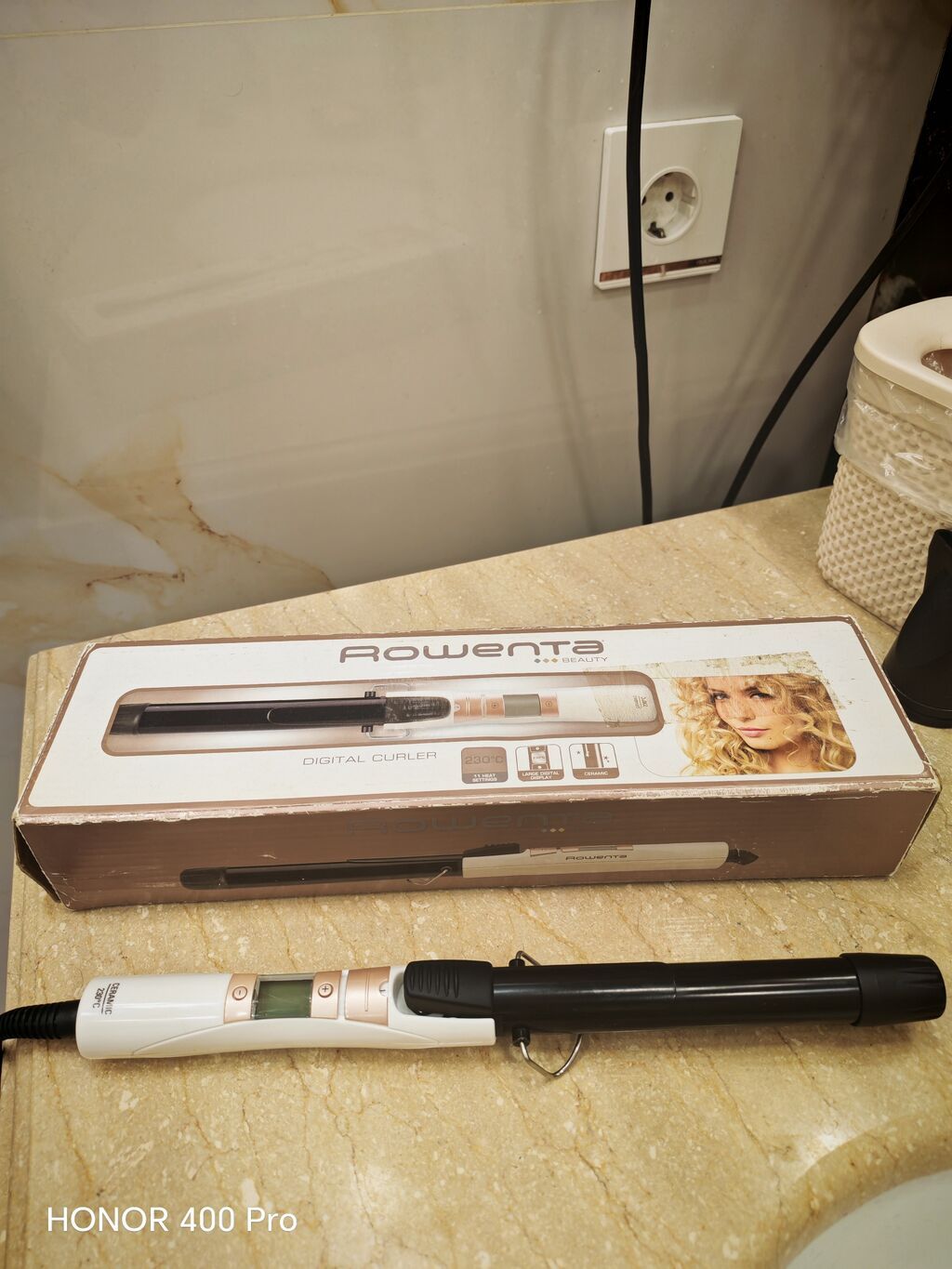 Rowenta Beauty Digital Curler – rəqəmsal ekranlı saç burqası - — Elektronika, Novxanı (2)
